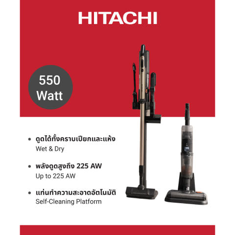 เครื่องดูดฝุ่นชนิดไร้สาย รุ่น PV-XHW4PCGCTH 3