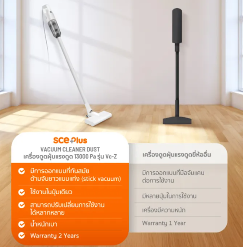 Plus Vacuum Cleaner DUST VC-Z 3