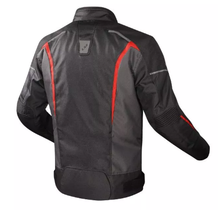 เสื้อการ์ดขี่มอเตอร์ไซค์ SepangMan Jacket Black Grey Red 2