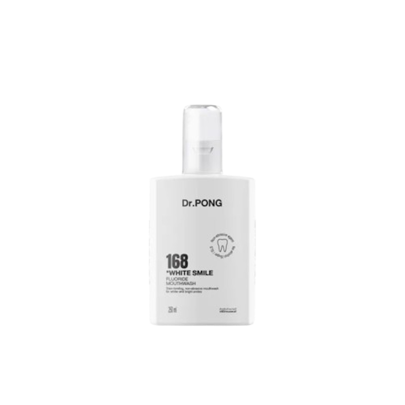 168 White Smile Fluoride Mouthwash 1