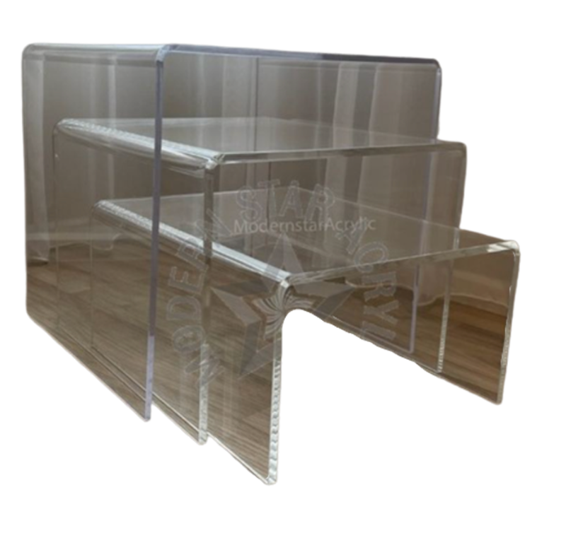 โต๊ะคาเฟ่ มินิมอล โต๊ะอะคริลิกใส 1