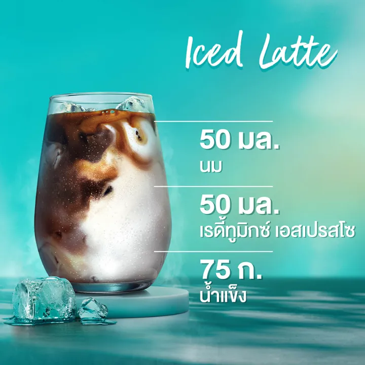 เอสเปรสโซเข้มข้นพร้อมชง สูตรไม่มีน้ำตาล Ready-To-Mix Espresso Concentrate (No Sugar) 2