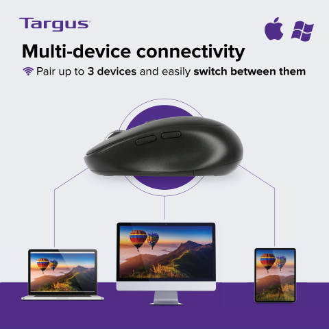 Midsize And Multi-Device Bluetooth Mouse  3