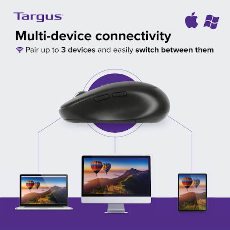 Midsize And Multi-Device Bluetooth Mouse 3