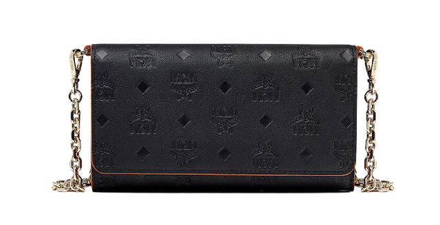 กระเป๋าสตางค์ผู้หญิง รุ่น Aren Crossbody Wallet in Monogram Leather 3