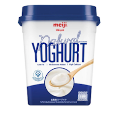 Meiji Low Fat Yogurt No Sucrose Added Formula