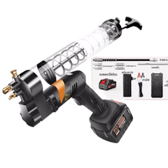 กระบอกอัดจารบี รุ่น 24V หลอดใส
