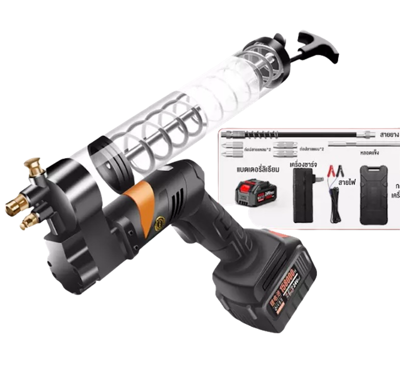 กระบอกอัดจารบี รุ่น 24V หลอดใส 1