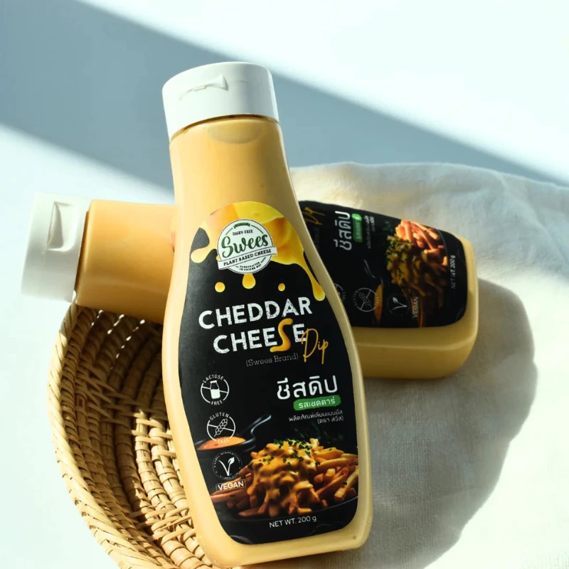 เชดดาร์ชีสดิป Plant Based Cheddar Cheese Dip 2