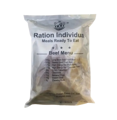 อาหาร MRE Beef Menu 1