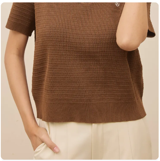 เสื้อโปโลแขนสั้น Lunar Polo Tops 3