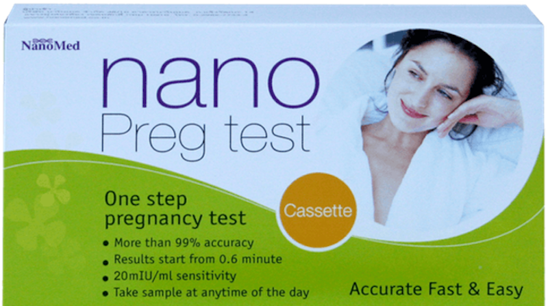 ที่ตรวจครรภ์ในเซเว่น Nano Preg Test 1