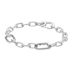 Me Sterling Link Silver Bracelet