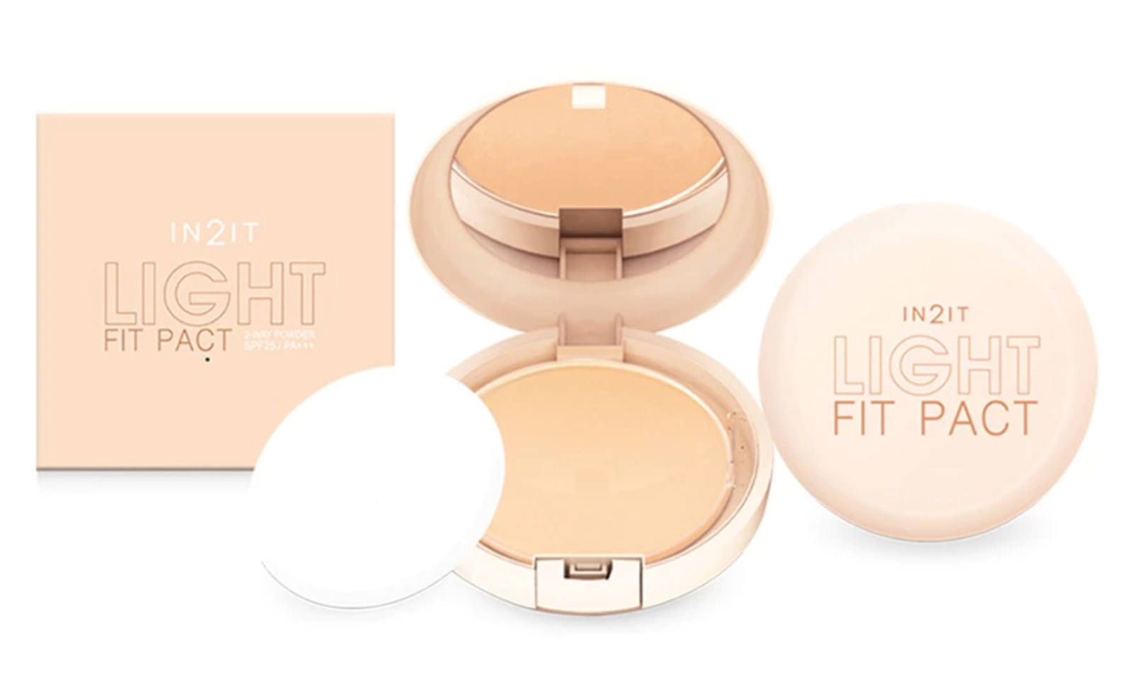 Light Fit Pact 2-Way Powder  1