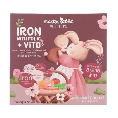 Iron With Folic + Vit D 1