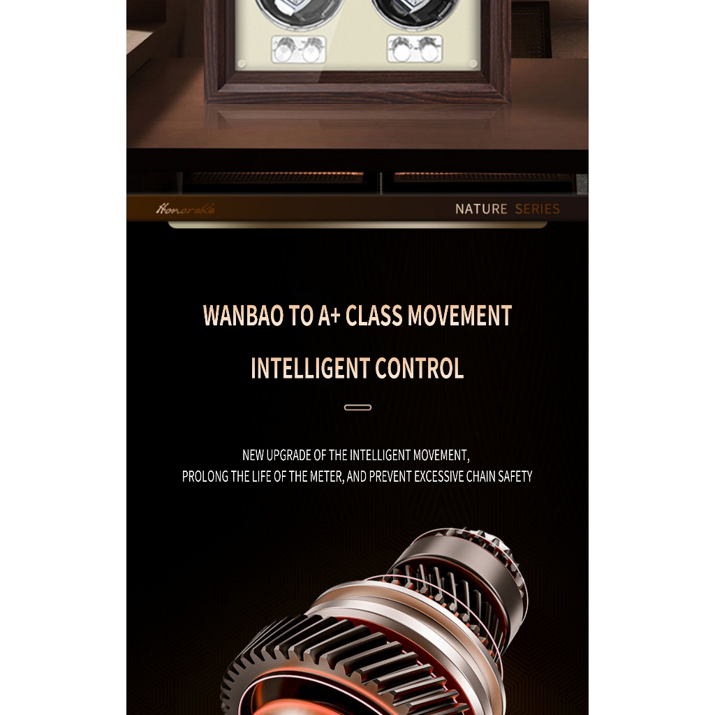 กล่องนาฬิกาข้อมือไม้ Watch Winder 3