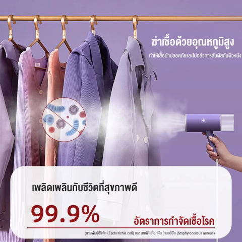 เตารีดไอน้ำพกพา รุ่นอัพเกรด 2
