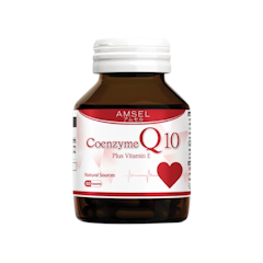 Coenzyme Q10 Plus Vitamin E สารสกัด Q10 เสริมวิตามิน อี