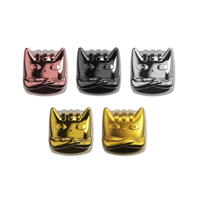 ปุ่มคีย์แคป แต่งคีย์บอร์ด Metallic Keycap Series : Beta the ROBO Cat 2