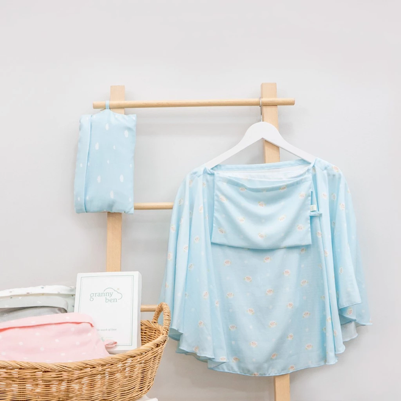 TENCEL™ Muslin Pocket Poncho 5