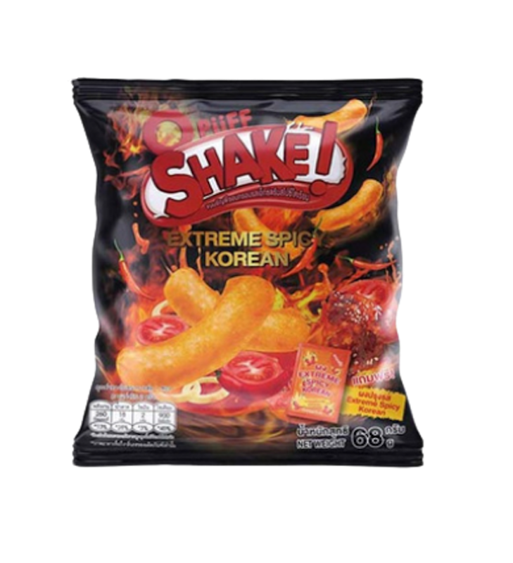 อาหารเกาหลีในเซเว่น โอพัพ ขนมธัญพืชอบกรอบ รสเอ็กซ์ตรีมสไปซี่โคเรียน 1