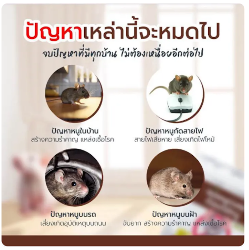 สเปรย์สมุนไพรไล่หนู 3