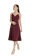 SAMANTRA เดรสยาว รุ่น Katy Burgundy 1