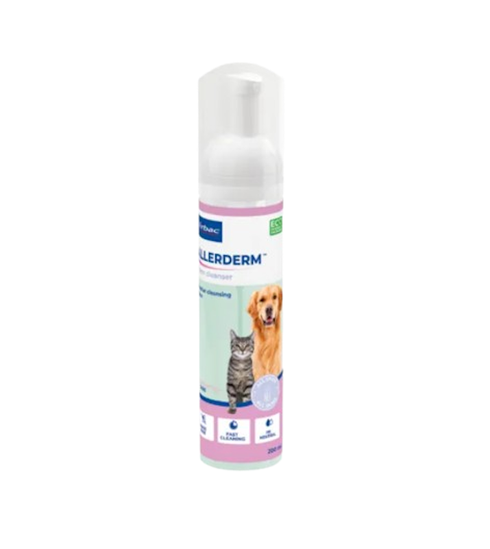 Allerderm Foam โฟมอาบแห้งแมว 1