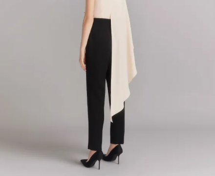 Rosette High Waisted Tapered Pants 7