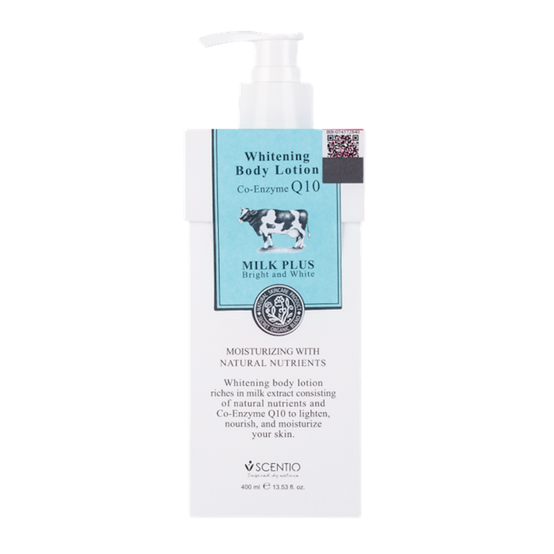 Scentio Milk Plus Whitening Q10 Body Lotion 1