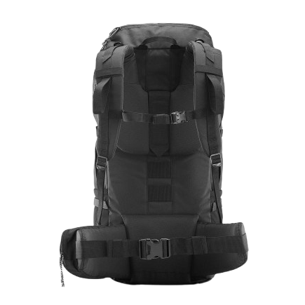 50L Hiking Backpack Black Mt100 3