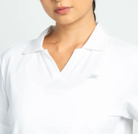 เสื้อโปโลผู้หญิง Women Walking Performance Polo Tee 3