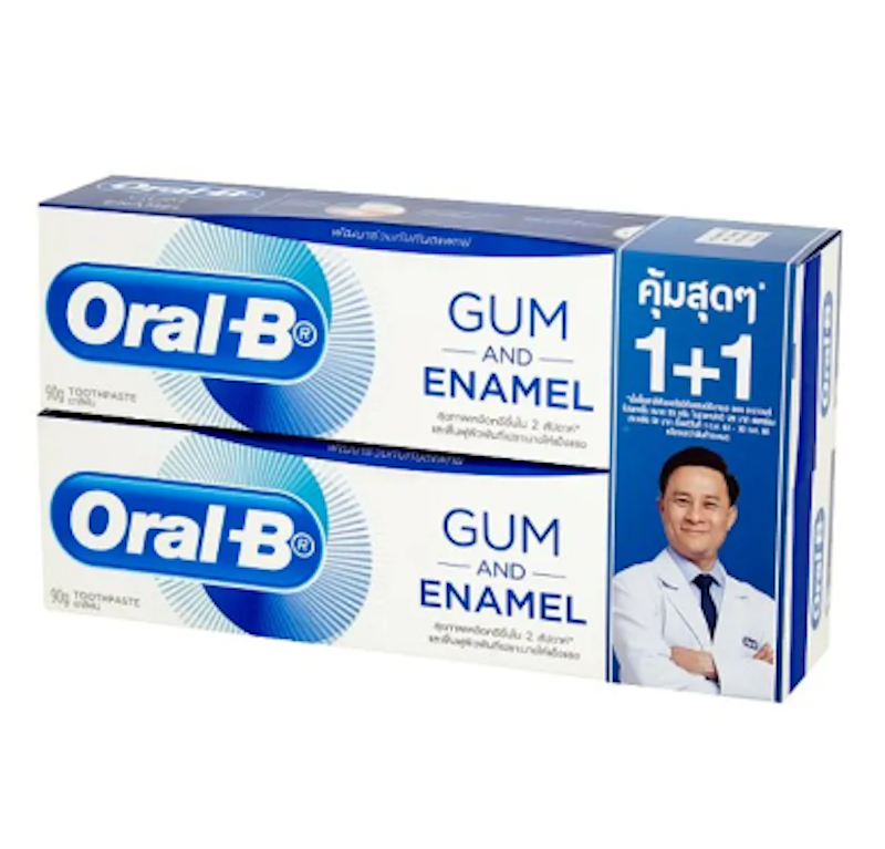 ยาสีฟัน ป้องกันฟันผุ Gum and Enamel Care Toothpaste 1