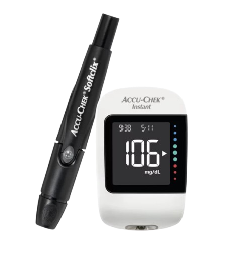 เครื่องตรวจวัดระดับน้ำตาล Instant Meter (No Strip) 2