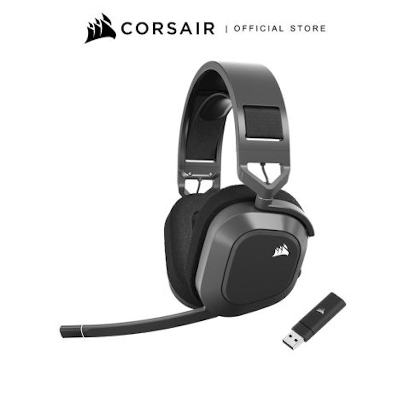 หูฟังเกมมิ่งไร้สาย Headset HS80 Max Wireless Gaming Headset 2
