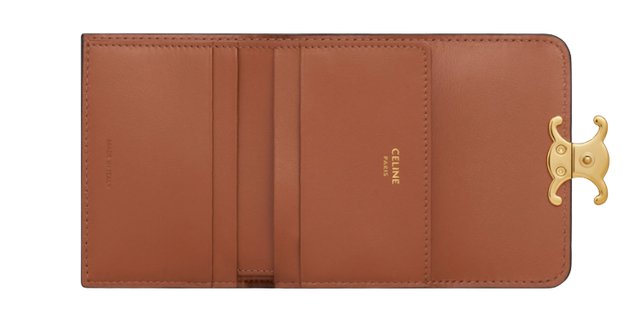 กระเป๋าสตางค์ผู้หญิง รุ่น Compact  Wallet In Triomphe Canvas 3