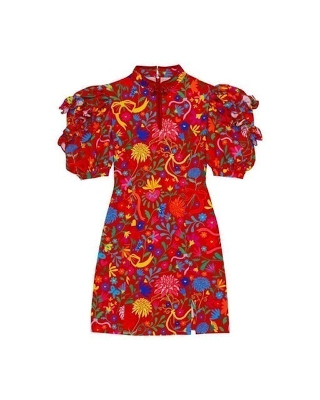 ชุดกี่เพ้า Mandarin Midi Dress With Detail 1