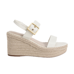 รองเท้าส้นสูง รุ่น Buckled Espadrille Wedges