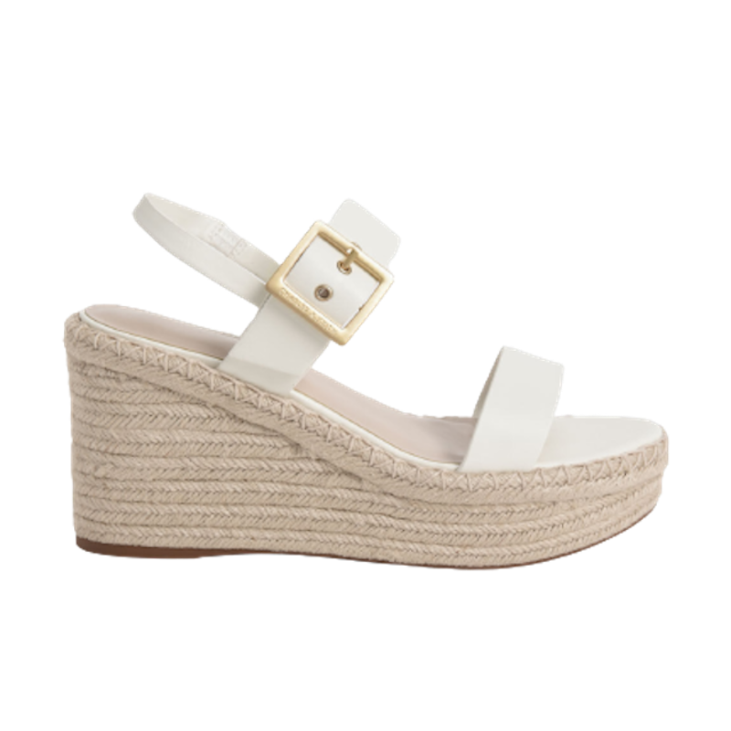 รองเท้าส้นสูง รุ่น Buckled Espadrille Wedges 1