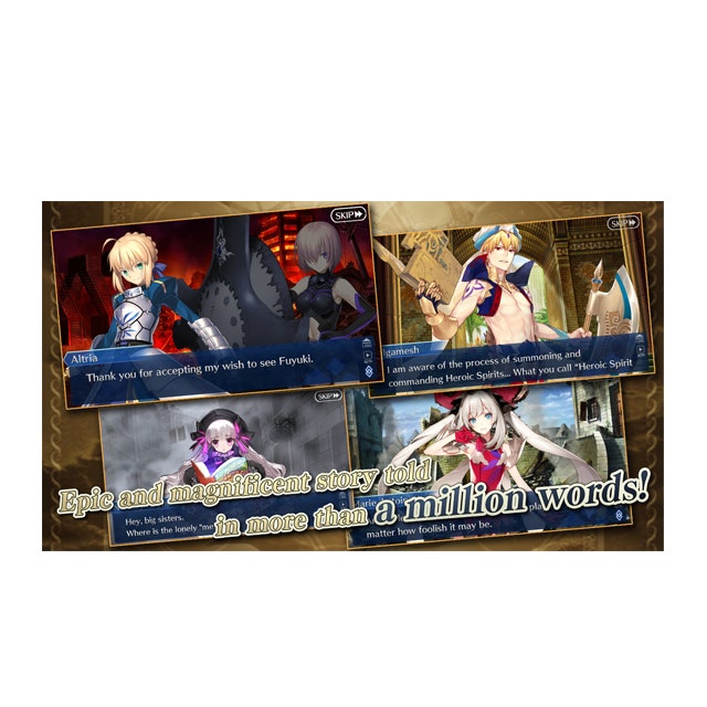 เกมอนิเมะ มือถือ Fate/Grand Order 3