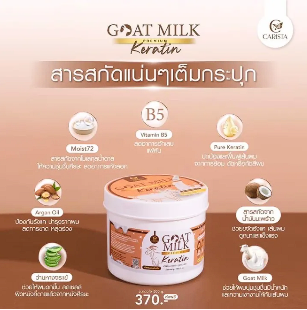 Goat Milk Premium Keratin Mask  2