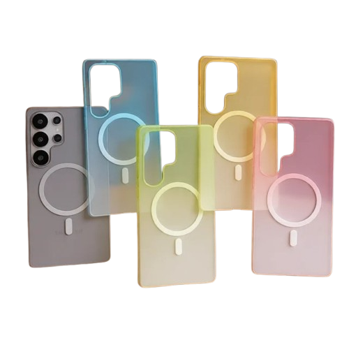 Matte Clear Gradient เคสโทรศัพท์แม่เหล็ก 1