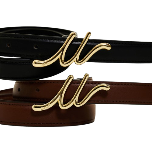 Classic Letter Buckle Belt 3