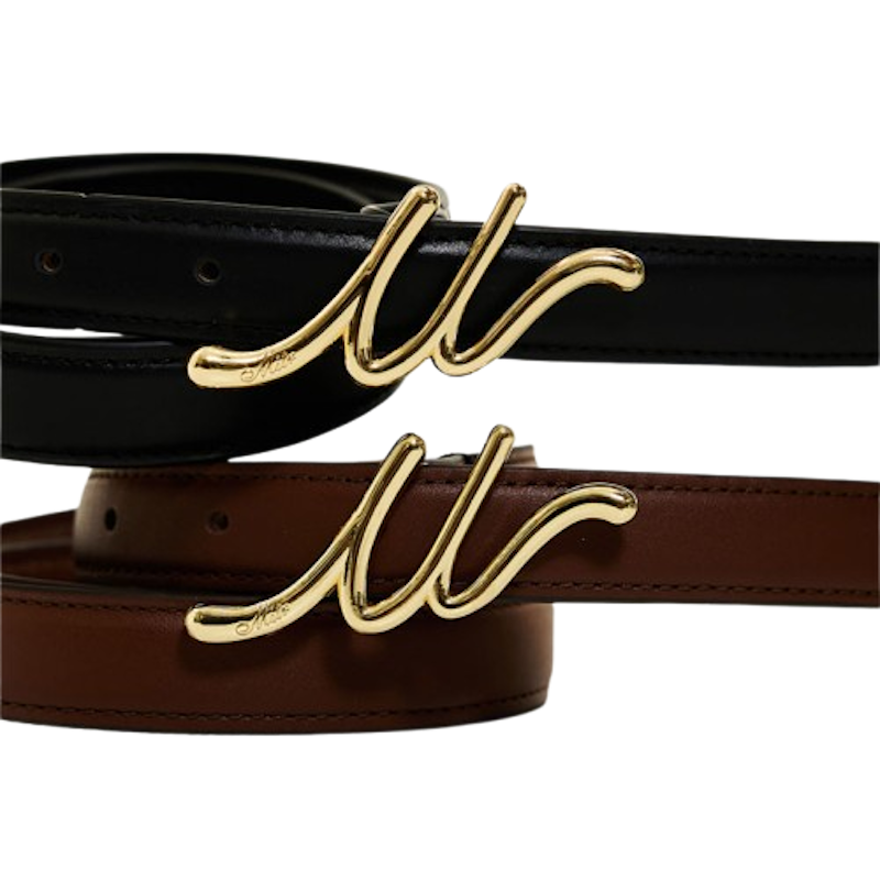 Classic Letter Buckle Belt 3