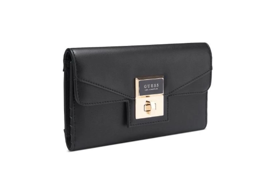 MOONSTONE SLG Flap Clutch Black 2