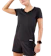 Decathlon เสื้อยืดผู้หญิงสำหรับใส่วิ่ง รุ่น Kiprun Run - Black 1