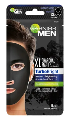 Men Chacoal Mask Turbo Bright 1