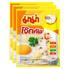 โจ๊กกึ่งสำเร็จรูป โจ๊กคัพ รสไก่ แบบซอง