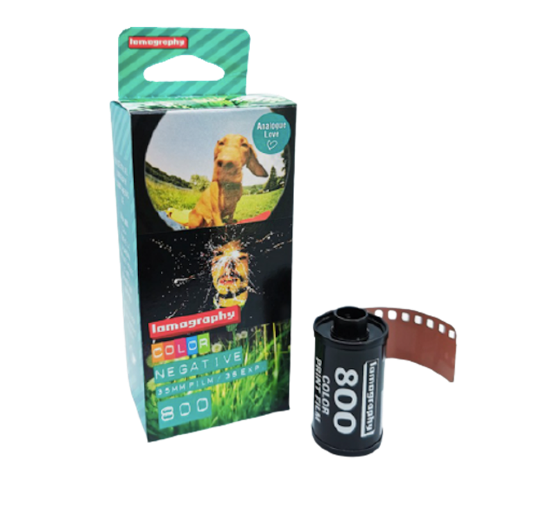 ฟิล์มสีถ่าย Portrait Color Negative 800 1