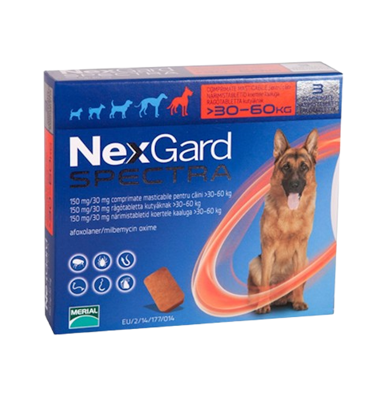 ยาเม็ดกำจัดเห็บหมัด Chewable Tablets For Dog 3